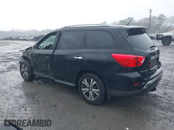 2018 Nissan Pathfinder SV with VIN 5N1DR2MN7JC652781, listed as a IAAI auction lot 41743833 with 68,469 mi miles. Bid and sale history available at carsss.com. Image 3.