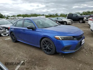 2023 Honda Civic Sport with VIN 2HGFE2F50PH541521, listed as a Copart auction lot 51367805 with 31,394 mi miles and Salvage title. Bid and sale history available at DreamBid. Image 4.