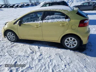 2016 Kia Rio LX with VIN KNADM5A30G6562206, listed as a Copart auction lot 46889555 with 97,729 mi miles and Salvage Title. Bid and sale history available at carsss.com. Image 2.