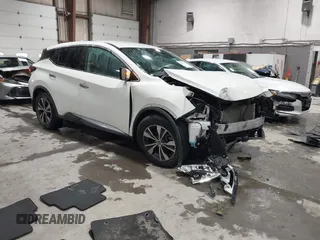 2020 Nissan Murano S with VIN 5N1AZ2ASXLN152232, listed as a IAAI auction lot 41577113 with 108,895 mi miles and . Bid and sale history available at carsss.com. Image 1.