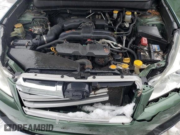 2013 Subaru Outback 2.5i with VIN 4S4BRBAC9D1213785, listed as a Copart auction lot 45170145 with 158,517 mi miles and Salvage title. Bid and sale history available at DreamBid. Image 12.