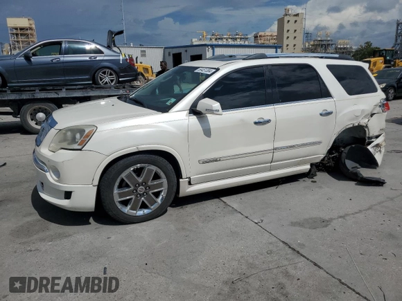 2012 GMC Acadia Denali with VIN 1GKKVTED7CJ335248, listed as a Copart auction lot 69451384 with 124,641 mi miles and Salvage Title. Bid and sale history available at carsss.com. Image 1.