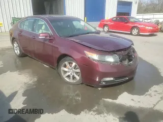2012 Acura TL Tech Auto with VIN 19UUA8F52CA016636, listed as a Copart auction lot 48213325 with 228,869 mi miles and Salvage Title. Bid and sale history available at carsss.com. Image 11.
