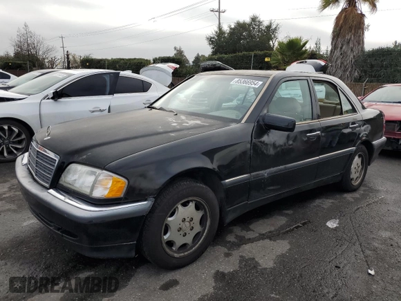 2000 Mercedes-Benz C 230 Kompressor with VIN WDBHA24G6YA833700, listed as a Copart auction lot 85366954 with 344,518 mi miles and Clean Title. Bid and sale history available at carsss.com. Image 1.