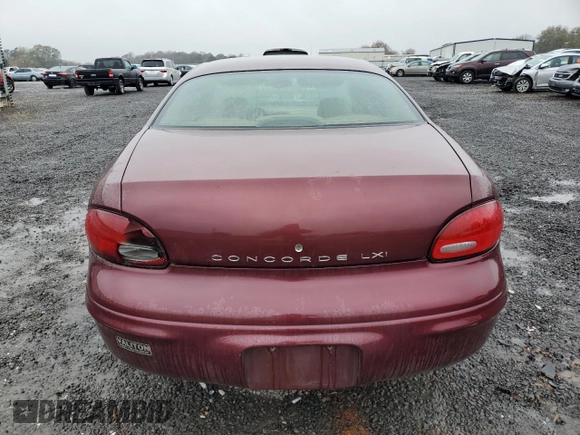 2000 Chrysler Concorde LXi z VIN 2C3HD36J7YH122553, wystawiony jako Copart lot #80459414 z przebiegiem 195 841 mil mil oraz Szkoda całkowita • Salvage title. Historia ofert i sprzedaży dostępna na DreamBid. Obrazek 6.
