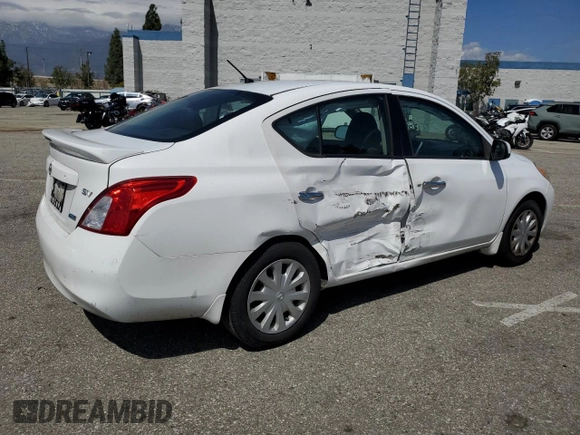 2014 Nissan Versa SV with VIN 3N1CN7AP1EL870064, listed as a Copart auction lot 49307195 with 149,766 mi miles and Salvage Title. Bid and sale history available at DreamBid. Image 3.