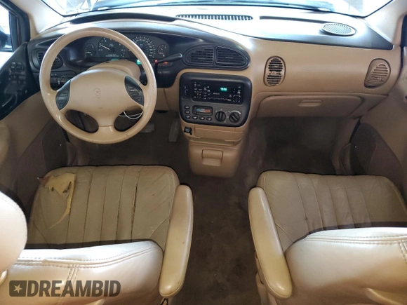 1998 Dodge Caravan LE with VIN 1B4GP54LXWB743058, listed as a Copart auction lot 80271164 with 192,048 mi miles and Salvage title. Bid and sale history available at DreamBid. Image 8.