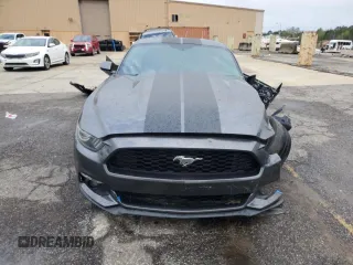 2015 Ford Mustang EcoBoost with VIN 1FA6P8TH8F5395181, listed as a Copart auction lot 48570474 with Not provided miles and Salvage title. Bid and sale history available at DreamBid. Image 5.