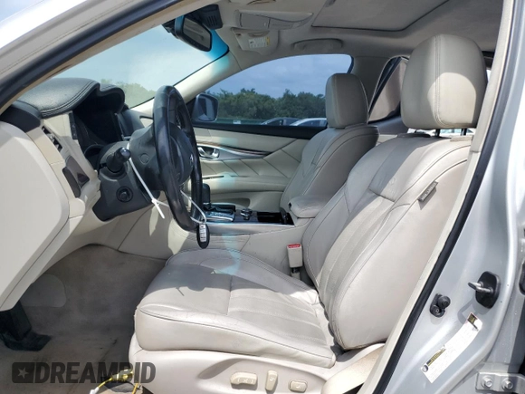 2012 Infiniti M37 with VIN JN1BY1ARXCM396491, listed as a Copart auction lot 53595085 with 178,417 mi miles and Salvage Title. Bid and sale history available at carsss.com. Image 7.