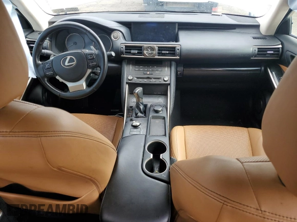 2019 Lexus IS 300 with VIN JTHC81D29K5034224, listed as a Copart auction lot 47721675 with Not provided miles and Salvage title. Bid and sale history available at DreamBid. Image 8.