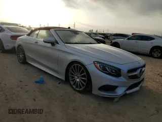 2017 Mercedes-Benz S 550 with VIN WDDXK8CB2HA029533, listed as a Copart auction lot 43313915 with Not Provided miles and Non Repairable. Bid and sale history available at DreamBid. Image 4.