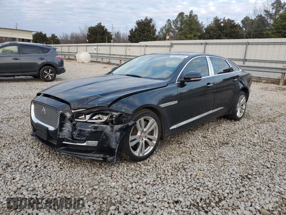 2016 Jaguar XJ Portfolio with VIN SAJWA2G71G8V95573, listed as a Copart auction lot 85975594 with 82,221 mi miles and Salvage title. Bid and sale history available at DreamBid. Image 1.