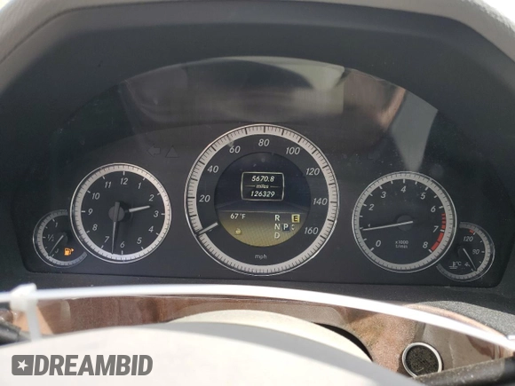 2012 Mercedes-Benz E 350 Luxury with VIN WDDHF8JB1CA538338, listed as a Copart auction lot 53294215 with 126,329 mi miles and Salvage title. Bid and sale history available at DreamBid. Image 9.
