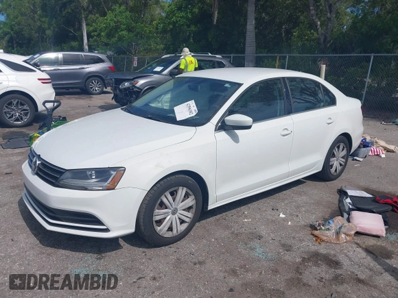 2017 Volkswagen Jetta S with VIN 3VW2B7AJXHM374687, listed as a IAAI auction lot 42596302 with 63,728 mi miles and . Bid and sale history available at DreamBid. Image 2.