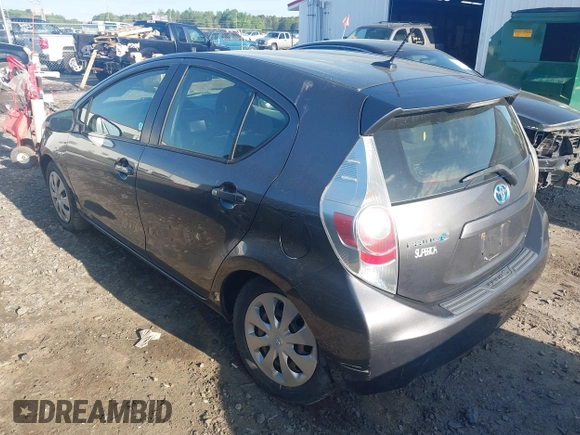 2014 Toyota Prius One with VIN JTDKDTB32E1564580, listed as a IAAI auction lot 41972541 with 186,673 mi miles and . Bid and sale history available at DreamBid. Image 3.