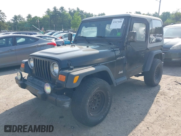 2000 Jeep Wrangler SE with VIN 1J4FA29P6YP791344, listed as a IAAI auction lot 42427688 with 184,549 mi miles and . Bid and sale history available at DreamBid. Image 2.