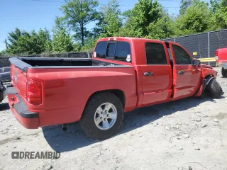 2008 Dodge Dakota SLT with VIN 1D7HE48K88S527114, listed as a Copart auction lot 57357515 with 267,390 mi miles and Salvage title. Bid and sale history available at DreamBid. Image 3.