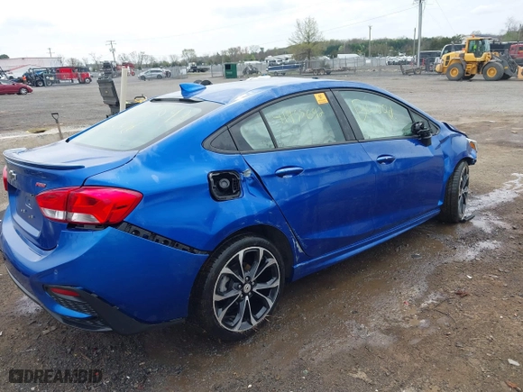 2019 Chevrolet Cruze Premier with VIN 1G1BF5SM0K7104799, listed as a IAAI auction lot 41955692 with 1 mi miles. Bid and sale history available at carsss.com. Image 4.