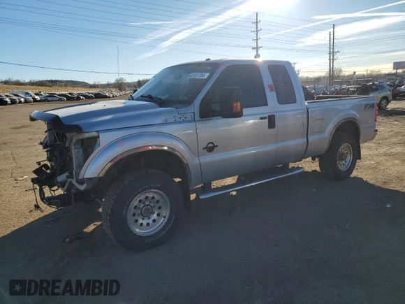 2014 Ford F-250 XLT with VIN 1FT7X2BT2EEB35312, listed as a Copart auction lot 83101704 with Not provided miles and Salvage title. Bid and sale history available at DreamBid. Image 1.