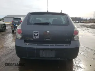 2010 Pontiac Vibe w/1SB with VIN 5Y2SP6E00AZ402324, listed as a Copart auction lot 44230405 with 111,969 mi miles and Salvage Title. Bid and sale history available at carsss.com. Image 6.