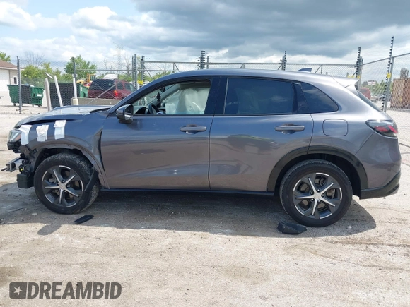2023 Honda HR-V EX-L with VIN 3CZRZ1H77PM724631, listed as a IAAI auction lot 42453591 with 28,758 mi miles and . Bid and sale history available at DreamBid. Image 14.
