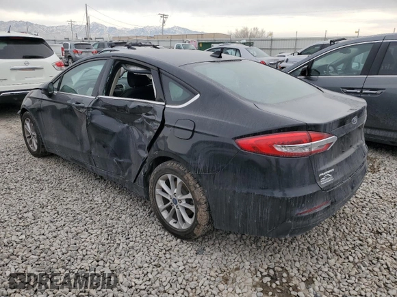2019 Ford Fusion SE with VIN 3FA6P0H71KR278616, listed as a Copart auction lot 42767455 with 96,692 mi miles and Salvage Title. Bid and sale history available at carsss.com. Image 2.