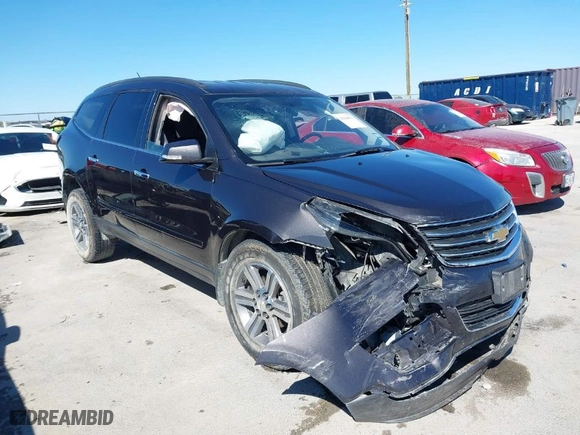 2015 Chevrolet Traverse LT with VIN 1GNKRGKD6FJ376817, listed as a IAAI auction lot 41844855 with 156,273 mi miles. Bid and sale history available at carsss.com. Image 1.