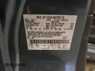 2012 Ford Escape Limited with VIN 1FMCU9EG8CKA09562, listed as a Copart auction lot 51619965 with 223,893 mi miles and Salvage Title. Bid and sale history available at carsss.com. Image 15.
