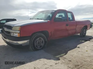 2003 Chevrolet Silverado 1500 LS with VIN 1GCEC19V73E217652, listed as a Copart auction lot 46524505 with 241,465 mi miles and Salvage Title. Bid and sale history available at DreamBid. Image 1.