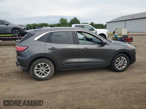 2020 Ford Escape SE with VIN 1FMCU0G66LUC61766, listed as a Copart auction lot 61370965 with 52,919 mi miles and Salvage title. Bid and sale history available at DreamBid. Image 3.