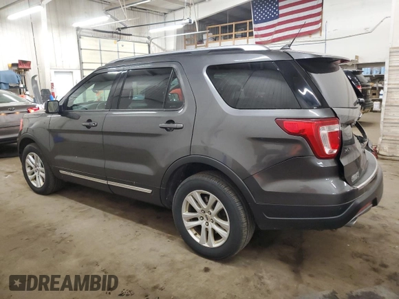2018 Ford Explorer XLT with VIN 1FM5K8D83JGB69531, listed as a Copart auction lot 52981025 with 114,873 mi miles and Salvage Title. Bid and sale history available at carsss.com. Image 2.