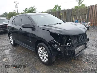 2020 Chevrolet Equinox LS with VIN 2GNAXFEVXL6167010, listed as a IAAI auction lot 42242427 with 124,948 mi miles and . Bid and sale history available at DreamBid. Image 1.