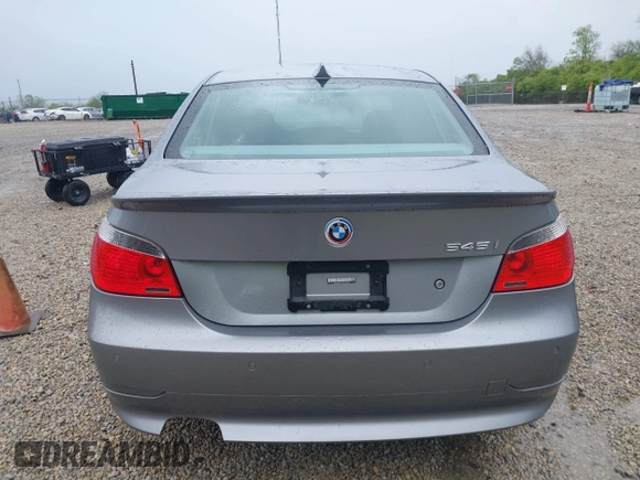 2005 BMW 5 Series 545i with VIN WBANB33555B089128, listed as a IAAI auction lot 42157702 with 206,362 mi miles and . Bid and sale history available at carsss.com. Image 17.