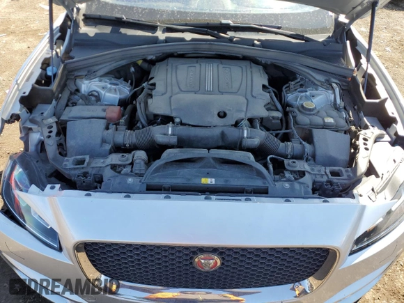 2017 Jaguar F-Pace 35t Premium with VIN SADCJ2BV4HA094263, listed as a Copart auction lot 52155545 with 64,357 mi miles and Salvage title. Bid and sale history available at DreamBid. Image 12.