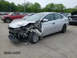 2017 Nissan Sentra SV с VIN 3N1AB7AP1HY338031, выставлен на аукционе Copart как лот 58391435 с пробегом 83 138 миль миль и Списание • Salvage title. История ставок и продаж доступна на DreamBid. Изображение 1.