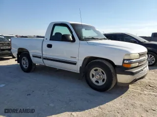 2000 Chevrolet Silverado 1500 with VIN 1GCEC14WXYZ168494, listed as a Copart auction lot 88783285 with 313,153 mi miles and Salvage Title. Bid and sale history available at carsss.com. Image 4.