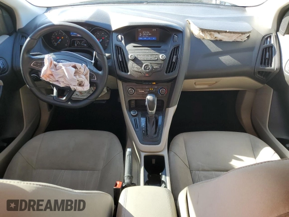 2017 Ford Focus SE with VIN 1FADP3F29HL327312, listed as a Copart auction lot 48533925 with 199,047 mi miles and Salvage Title. Bid and sale history available at carsss.com. Image 8.