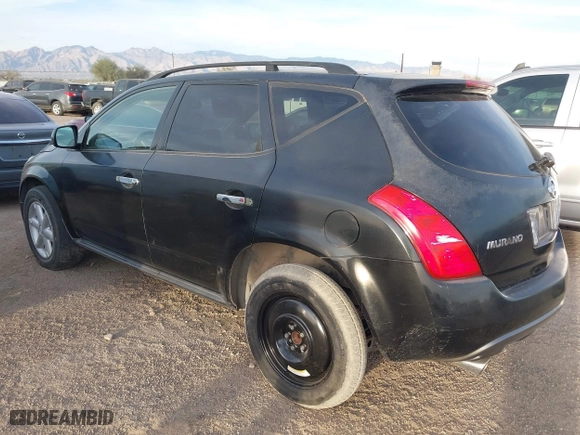 2004 Nissan Murano SL with VIN JN8AZ08TX4W227180, listed as a IAAI auction lot 41241658 with 183,332 mi miles. Bid and sale history available at carsss.com. Image 3.