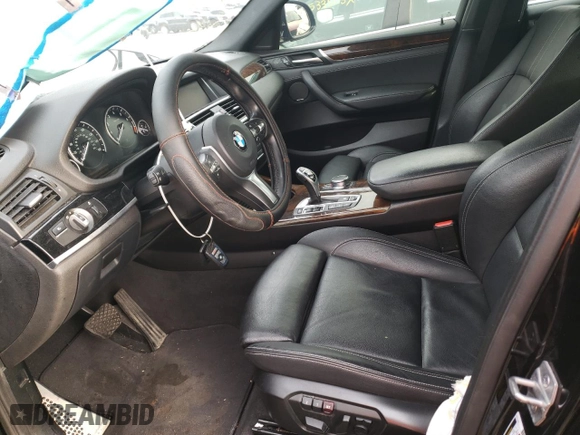 2017 BMW X4 M40i with VIN 5UXXW7C57H0U24914, listed as a Copart auction lot 44800293 with 90,576 mi miles. Bid and sale history available at carsss.com. Image 7.