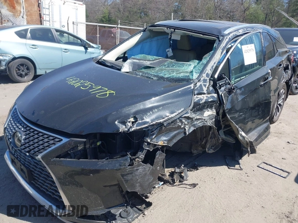 2022 Lexus RX 350 z VIN 2T2HZMDA6NC353726, wystawiony jako IAAI lot #42025978 z przebiegiem 72 901 mil mil oraz . Historia ofert i sprzedaży dostępna na DreamBid. Obrazek 2.