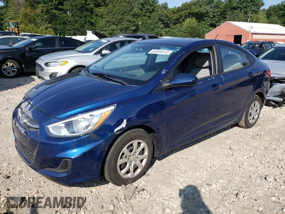 2015 Hyundai Accent GLS with VIN KMHCT4AE6FU893679, listed as a Copart auction lot 63344473 with Not Provided miles and . Bid and sale history available at DreamBid. Image 1.