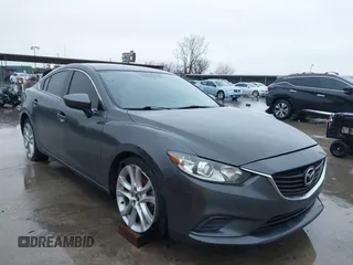 2016 Mazda 6 i Touring with VIN JM1GJ1V58G1409163, listed as a IAAI auction lot 41460893 with 207,884 mi miles and . Bid and sale history available at carsss.com. Image 1.