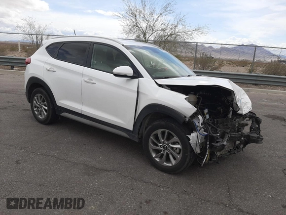 2017 Hyundai Tucson Sport with VIN KM8J3CA28HU505832, listed as a Copart auction lot 50848335 with 70,949 mi miles and Salvage Title. Bid and sale history available at DreamBid. Image 4.
