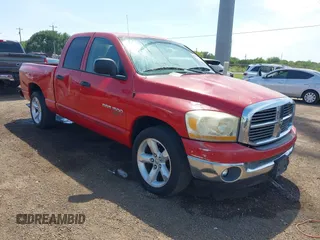 2006 Dodge 1500 SLT with VIN 1D7HA18N26S621782, listed as a IAAI auction lot 42053083 with 209,775 mi miles and . Bid and sale history available at DreamBid. Image 1.