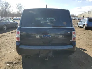 2009 Ford Flex SEL with VIN 2FMEK62C69BA00604, listed as a Copart auction lot 48396285 with 169,415 mi miles and Clean Title. Bid and sale history available at carsss.com. Image 6.