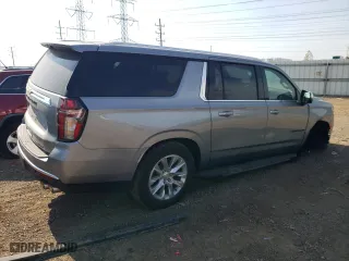 2024 Chevrolet Suburban Premier with VIN 1GNSKFKD4RR245602, listed as a Copart auction lot 74384904 with 3,829 mi miles and Salvage Title. Bid and sale history available at carsss.com. Image 3.