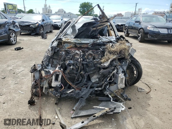 2019 Alfa Romeo Giulia Quadrifoglio with VIN ZARFAMEV7K7601568, listed as a Copart auction lot 59710564 with Not provided miles and Salvage title. Bid and sale history available at DreamBid. Image 5.
