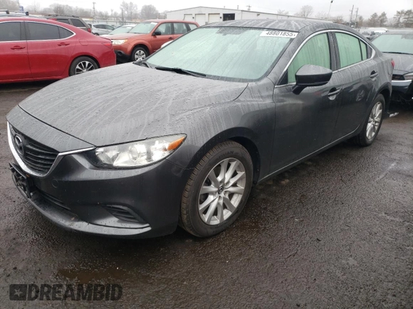 2017 Mazda 6 Sport with VIN JM1GL1U55H1152511, listed as a Copart auction lot 48801855 with 167,197 mi miles and Non Repairable. Bid and sale history available at DreamBid. Image 1.