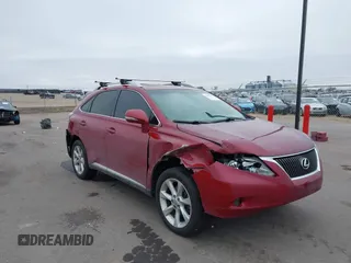2010 Lexus RX 350 with VIN 2T2BK1BA8AC064885, listed as a IAAI auction lot 40956775 with 188,808 mi miles. Bid and sale history available at carsss.com. Image 1.