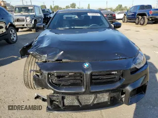2024 BMW M2 with VIN 3MF13DM06R8E28720, listed as a Copart auction lot 77493254 with 5,913 mi miles and Salvage Title. Bid and sale history available at carsss.com. Image 5.